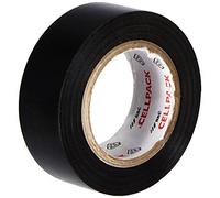 Cellpack, No. 128, dimensions 10m x 19mm x 0,15mm (longueur x largeur x épaisseur), noir, Ruban d'isolation électrique en PVC