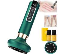 Cellubloom Cellulite Massager,Cellubloom - Sculpt & Tone Pro Device W/12 Suction Modes Adjustable,Electric Handheld Rechargeable Cordless Anti-Cellulite Massager Remover Tool for Arm Leg Stomach (B)