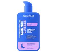Cellublue Crème Minceur Nuit Cuisses - Aspect Affiné et Raffermi des Cuisses Pendant le Sommeil - Lisse et Tonifie la Peau - Gingembre et Orange Amère - 97,8% Origine Naturelle - 150 ml