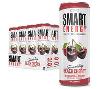 Cellucor Boisson énergétique intelligente C4 - Boostez la concentration et l'énergie sans sucre, énergie naturelle et nootropiques - 200 mg de caféine - Cerise noire - 355 ml - Lot de 12