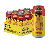 Cellucor C4 Performance Energy, Millions Strawberry - 12 x 500 ml.