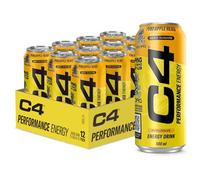 Boissons énergisantes Cellucor - Boisson C4 Energy - Pineapple Head Pack de 12