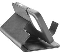 Cellular Line Book Agenda 2 Case Coque arrière Apple iPhone 16 Pro noir résistant aux chocs BOOKAG2IPH16PROK