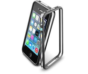 Cellular Line BUMPERIPHONE4BK Coque et film de protection Pour iPhone 4 Noir