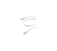 Cellular Line - Câble USB - Micro-USB de type B (M) pour USB (M) - plat - blanc