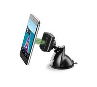 Cellular Line Support smartphone voiture Touch Flexi Universal – Magnétique Orientable 360° – Noir