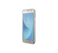 Cellular Line CLEAR DUO Coque de protection pour téléphone portable caoutchouc transparent pour Samsung Galaxy J3 (2017)