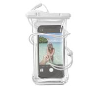 Cellular Line Étui imperméable Voyager universel pour smartphone 80 x 165 mm Blanc