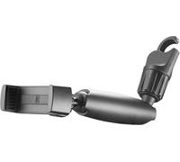 Cellularline HANDYMIRRORK Support de téléphone portable pour voiture pivotant à 360°
