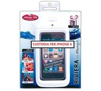 Cellular Line Housse Rigide Imperméable Blanche IPHONE 4 - 3 Blanc