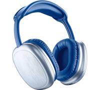 Cellular Line Micro-casque supra-auriculaire Bluetooth, sans fil, filaire bleu volume réglable, mise en sourdine du microphone
