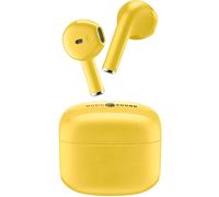 Cellular Line Écouteurs sans fil Swag – Bluetooth, jusqu’à 20 h, boîtier de charge – Jaune