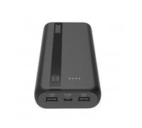 Cellular Line PBENTRY20000K Noir Powerbank 20000mAh Usb-C Et 2 Usb
