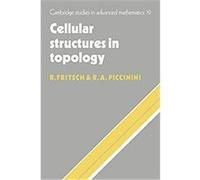 Cellular Structures in Topology, Cambridge Studies in Advanced Mathematics Renzo Piccinini, Rudolf Fritsch (Auteur)