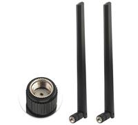 Cellular Trail Lot de 2 antennes de rechange RP-SMA mâle 5 dbi Omni Booster pour caméra de chasse cellulaire Spypoint LM2 Flex Flex-S Flex-M Flex-Dark Flex G-36 Moultrie Spartan Covert Muddy 4G LTE