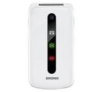 Brondi President 7,62 cm (3 ) 130 g Blanc Téléphone numérique