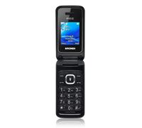 CELLULARE FOX DUAL SIM APERTURA A CONCHIGLIA - NERO