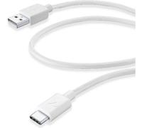 Cellularline 38577 Câble USB 2.0 1,2 m USB A USB C blanc