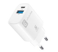 Cellularline 8018080476754 Smartphone, Universel Blanc Secteur Charge rapide Intérieure