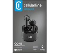 Cellularline 8018080490576 Casque Sans fil Ecouteurs Appels/Musique USB Type-C Bluetooth Noir G