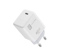 Cellularline ACH USB-C 40WPD Chargeur secteur USB-C 40W Power Delivery, idéal pour l'iPhone 17 et l'iPad Pro 2025.