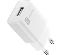 Cellularline ACHUSB12WSMLW Chargeur pour appareils mobiles Lecteur de livres électroniques, Console de jeux portable, Smartphone Blanc AC Intérieur