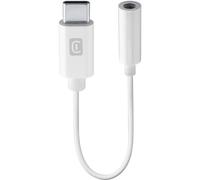 Cellularline Adaptateur USB 2.0 pour lecteur de musique – prise jack 3,5 mm dorée, fiche USB 2.0 C