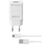 cellularline power usb C chargeur mural prise 15W samsung usb usb-C rapide