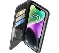 cellularline Agenda Book - iPhone 14 - Élégance et fonctionnalité en Une Seule Solution avec Technologie antibactérienne intégrée