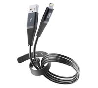 Cellularline Belt cable 120 cm - Lightning Câble avec dragonne Lightning