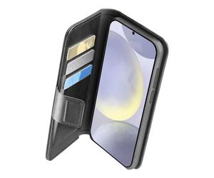 Cellularline Book Agenda - Galaxy S25+ Étui à livres en cuir avec fermeture magnétique Samsung Galaxy S25+