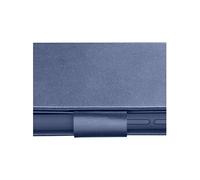 cellularline - Agenda Livre - iPhone 15 Pro - Élégance et fonctionnalité en Une Seule Solution - Technologie antibactérienne Microban intégrée - Bleu