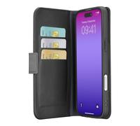 Cellularline Book Agenda - iPhone 17 Pro Étui à livres en cuir avec fermeture magnétique Apple (brand) iPhone 17 Pro