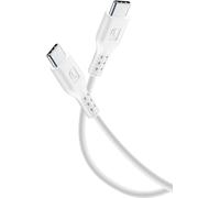 Cellularline Câble d'alimentation USB-C 3m - Blanc, transmission de données