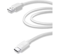 Cellularline Câble de charge rapide USB type C Câble adaptateur Câble de données USB 2m