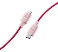 Cellularline Câble de données Style Couleur USB-C Type-C 1 m RED PINK