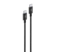 Cellularline Câble Tressé 150 cm - USB-C vers USB-C Câble tressé ultra-résistant