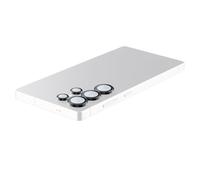 cellularline - Caméra Lens Ring - Compatible avec Galaxy S25 Ultra - Verres trempés pour la Protection des lentilles de l'appareil Photo - Qualité inaltérée - Fine - Transparent