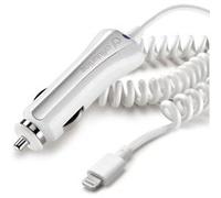 Cellularline CBRMFIIPH5W - Adaptateur d'alimentation pour voiture (Lightning) - blanc Blanc G