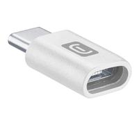 cellularline CHADUSBCW Adaptateur et connecteur de câbles USB-C Micro-USB Blanc
