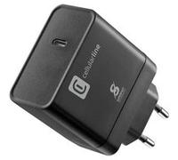 CellularLine Chargeur de voyage USB type-C Ultra 65W PD Noir (60456)