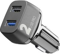 cellularline Chargeur allume-cigare CBRUSB2QC36WK