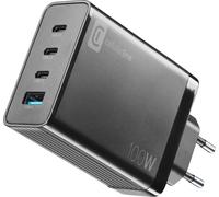 Cellularline Chargeur Multipower GaN 100W ACHUSBGAN4WAL100WK 3x USB Type-C et 1x USB Type-A