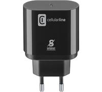 Cellularline Super Fast Charger 25W - Samsung Chargeur secteur USB-C Super Fast Charge PD de 25W