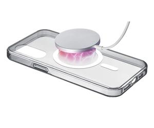 Cellularline Clear Mag - Galaxy S25 Edge Coque rigide avec bords en caoutchouc compatible avec l'écosystème MagSafe Apple Galaxy S25 Edge