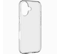 Cellularline - Clear Strong - Compatible avec iPhone 17 - Coque Rigide avec Bords en Caoutchouc - Anti-Choc, Protège des Chutes et des Impacts - Contient des Matériaux Recyclés - Transparent