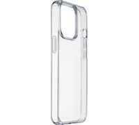 Cellularline Clear Strong - Étui pour iPhone 15 Pro avec protection antimicrobienne (transparent)