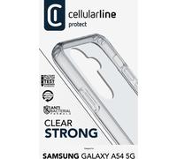 cellularline Clear Strong - Galaxy A54 Étuis pour smartphone, Protection et styl