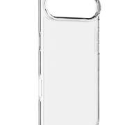 Cellularline Clear Strong - iPhone 17 Air Coque rigide avec bords en caoutchouc