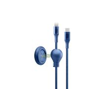 Cellularline Click Cable 150cm - USB-C to Lightning Câble USB-C to Lightning de table de chevet